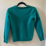 Uniqlo  Forest Green Cashmere V-Neck Pullover Sweater Size XS Photo 2