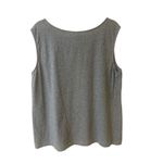 CAbi lace tee gray & black style #3815 sz XL Photo 2