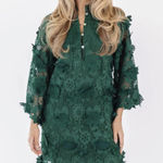J.Marie Collections The Seraphina Mini Dress in Green Photo 0