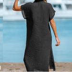 Cupshe  Selina Buttoned Cover Up Dress size XL Photo 3