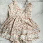 Altar'd State Floral Lace Trim romper Photo 0