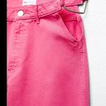 ZARA NWT  LOW RISE LOOSE JEANS PINK HEART SIDE DETAIL Photo 1