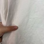 Women’s solid white cat mom‎ short sleeve casual tshirt shirt 100% cotton small Photo 1