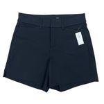 Old Navy NWT High Waisted Pixie Trouser Shorts in Black Size 0 Photo 1