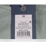 Universal Threads Women's High-Rise Vintage Midi Jean Shorts - Universal Thread Mint Green Size 16 Photo 4