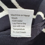 Ming Wang  Navy Blue White Blazer Jacket Sweater Cardigan XL Photo 4