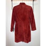 NWT Leathervilla Vintage Suede Burgundy Coat Outdoor VTG Gorpcore Womens Size S Red Photo 1