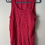Lucky Brand Women's  Pink/Orange Sleeveless Top size Medium Photo 0
