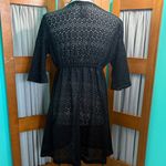Catalina  Elegant Black Lace Kimono/Cover up Photo 6