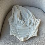 House Of CB  Jemima white mesh cutout corset Photo 1