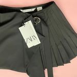 ZARA Mini Pleated Skirt Black Photo 3