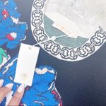 Tory Burch Tory‎ Burch Women's Oversized Floral Crew Neck Pullover Sweater Size Medium Photo 2