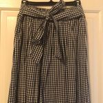 Max edition Black and white high low gingham women’s skirt Photo 2