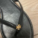 Tory Burch Black Leather Classic Flip Flop Photo 1