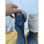 Hunter Rubber Waterproof Short Boot with Socks Liner Blue/White Women's Size 10 Photo 3