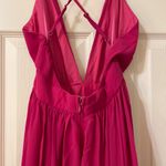 Pink Lily IT ALL BEGINS WITH LOVE MAGENTA MAXI DRESS Photo 3