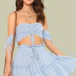 SheIn Blue Two Piece Outfit Photo 0