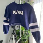 Forever 21 NASA Cropped Sweatshirt Photo 0