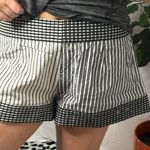 Solid & Striped NWT  Stripe The Lennox Shorts Black Size Large Photo 2