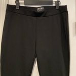 Nasty Gal Size L Black Faux Leather Knee Guard Stretch Pull On Leggings Photo 1