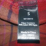 Shyanne  S Cowgirl Long Sleeved Red Plaid Embroidered Top Photo 6