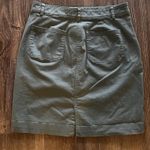 J.Crew Woman's Green Pencil Skirt with Pockets Size 8 Petite Photo 8