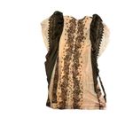 Jerell of Texas 1970s Vintage Bohemian Butterfly Dress Brown Photo 2