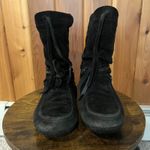 Steger Mukluks Boots Genuine Moosehide Leather Black Made in USA Womens 7 Photo 4