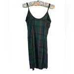 Urban Outfitters  Rigby Plaid Cami Slip Dress Size Small Indie Holiday Adjustable Photo 2