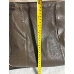 Brown Leather Shoulder Bag Vintage Women's Versatile Crossbody Style Photo 7