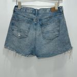 American Eagle Ripped High Rise Mom Shorts Photo 2