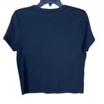 Bella Canvas Full Moon Saloon Women’s Size 2XL Black Cropped Baby Tee Short Sleeve Cowgirl TX Photo 5