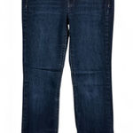 White House | Black Market Dark Wash Rhinestone Bootleg Jeans- Size 8R Photo 0