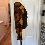 Anthropologie Conditions apply deep v floral blouse Photo 6