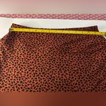 Eddie Bauer Brown and Black Asymmetrical Wrap Mini Skirt Photo 7