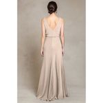 Jenny Yoo  Madelyn Cowl Neck Blouson Waist Dress Photo 1