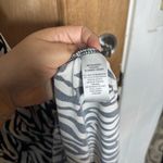 Sandra Darren women’s Monochrome Zebra Pattern Dress size 12 Photo 5