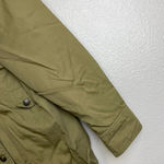 Vtg L'Esquimau International Womens Shirt 40 Khaki French Safari Hunting Snap Brown Photo 5