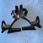 Chinese Laundry  Black Strappy Crocodile Sandals Shoe‎ Size 9.5 Photo 6