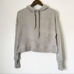 Z Supply Kacey Feather Hoodie Sweater Gray XS Photo 0