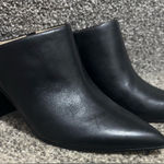 Marc Fisher MFRAGNI Block Heeled Black Mules size 8 Photo 0