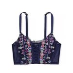 Victoria's Secret  Dream Angels Bejeweled Embroidered Corset Boned Bra Top Xs NWT Photo 1