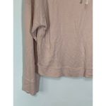 Adore Me Women's Long Sleeve Drawstring Pullover Hooded Sweatshirt Pink Small Photo 1