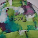 Puma Procat Multicolor Backpack Book Bag Laptop Sleeve Print Splatter Tie Dye Photo 2