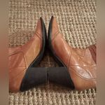 BCBGENERATION BCBG Generation Slouch Cowboy Boot Leather Womens Shoes Sz 9b Brown Photo 4