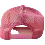 Handmade Sequin Lips Trucker Hat Cap SnapBack Hot Pink Photo 2