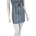Kendall + Kylie Mod Style Plaid Mini Dress Photo 0