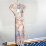 Free People Desert Flower Velvet Maxi Dress NWT XS Pink Blue Tie Dye Photo 50