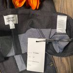 Unique Vintage Black Denim Double Front Zip Shorts NWT | SMALL | Photo 5