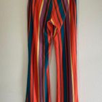 Urban Outfitters  Size S Bali Flare Low Rise Stripe Colorful Boho Festival Hippie Photo 2